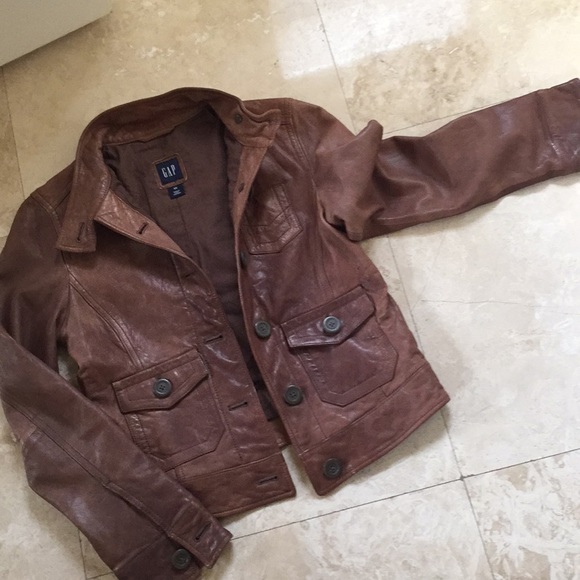 GAP Jackets & Blazers - Gap western leather jacket 🎉🎉🎉🌺💕🌺💕